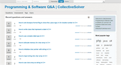 Desktop Screenshot of collectivesolver.com
