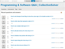 Tablet Screenshot of collectivesolver.com